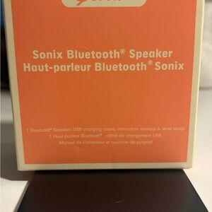 Sonix Bluetooth Device in Bright Orange